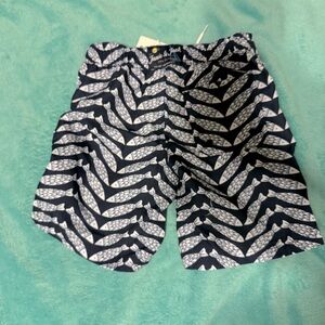NWT Janie and Jack fish swim trunks. Size 3T